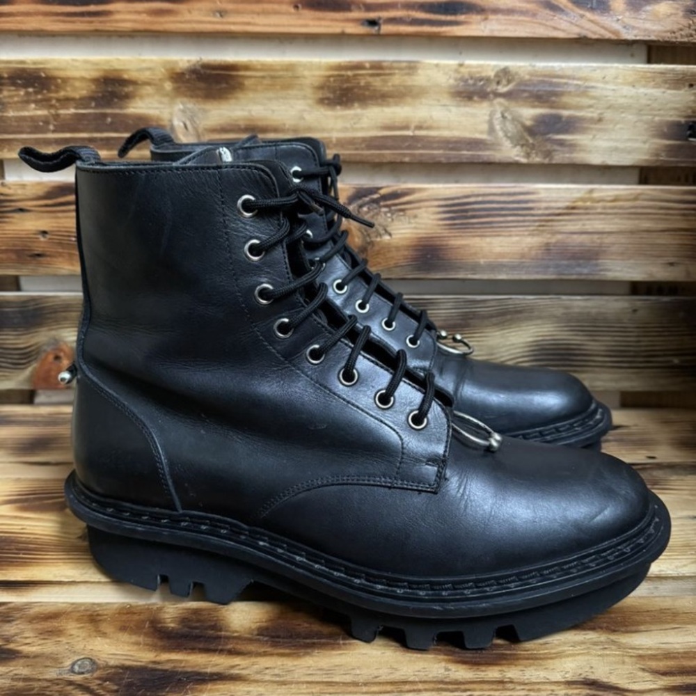 Neil Barrett Pierced Punk Boots 41